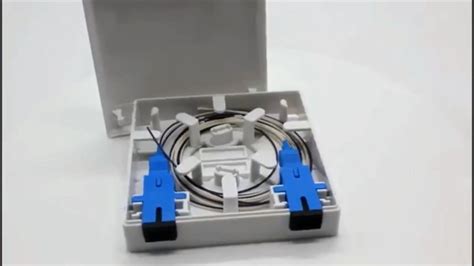Test Passed Fiber Wall Socket Fws 2 Port Ftth Fiber Optic