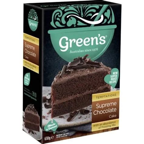 Buy Greens Temptations Supreme Chocolate Cake Mix G Online