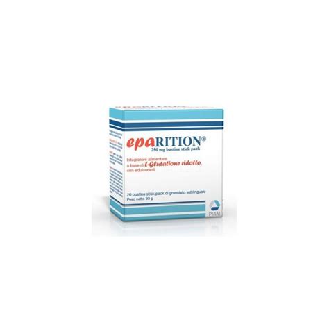 Eparition 20 Bustine Stick Pack Da 250 Mg Di Granulato Sublinguale