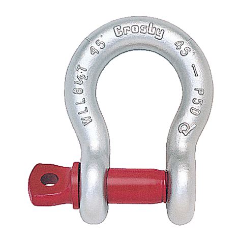 Crosby G Screw Pin Anchor Shackle Galvanized Certified