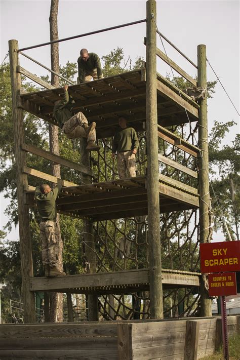 Dvids Images Marine Recruits Conquer Confidence Course On Parris