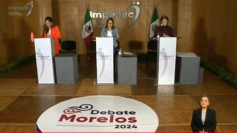 Críticas y propuestas en el debate de candidatas a la gubernatura de