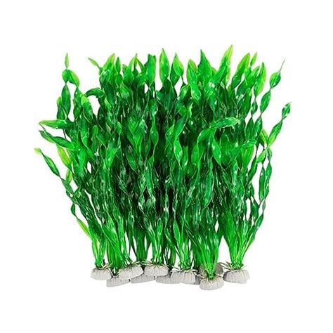 Artificial Seaweed In Plants Aquarium Decorations Soft Seaweed Leaves