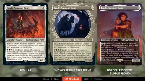 MAGIC: THE GATHERING Reveals First LORD OF THE RINGS Cards - Nerdist