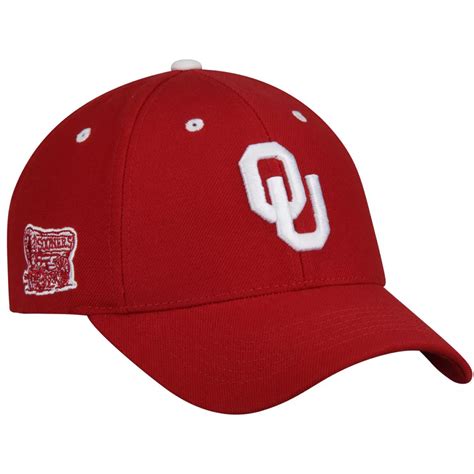 Nike Oklahoma Sooners Black Aero True Baseball Performance Fitted Hat