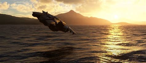 Microsoft Flight Simulator Adds Halo Infinite Pelican Aicraft And Its