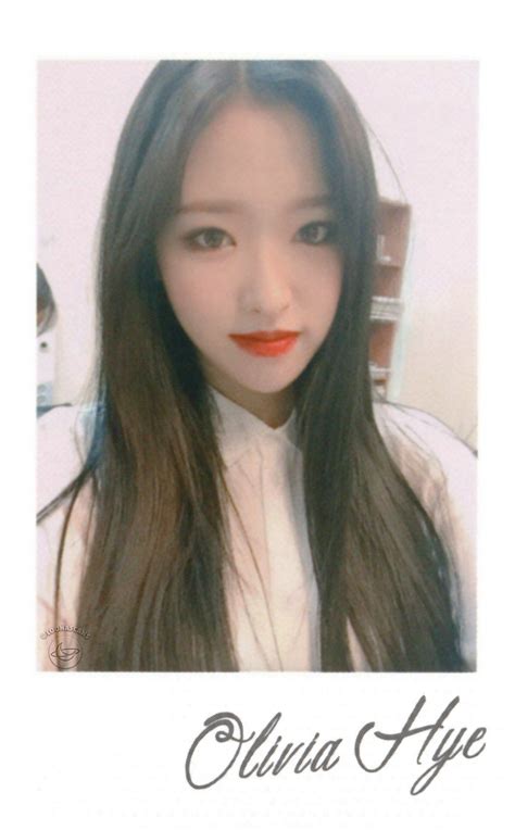 Loona Scans On Twitter Line Up Polaroid Photocards Yves Chuu