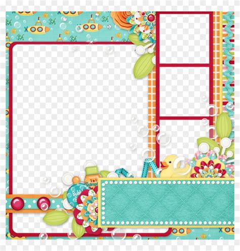 B Squeakyclean Scrapbook Borders Scrapbook Paper Picture Frame