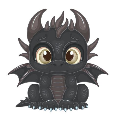 Cartoon Black Dragon Fantasy Clipart By Andreykeno On Deviantart