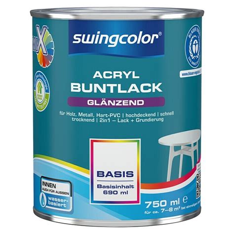 Swingcolor Mix Buntlack In Basis Ml Gl Nzend Wasserbasiert