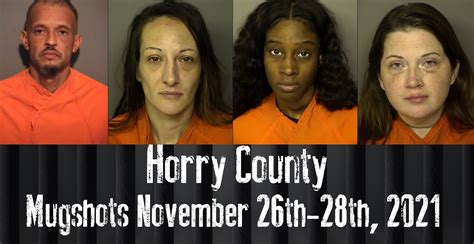 Horry County Mugshots November 26th 28th 2021 Wfxb