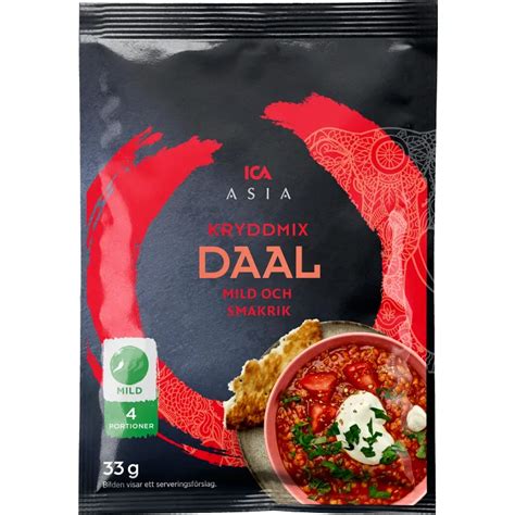 Kryddmix Daal G Ica Asia Handla Mat Online Fr N Din Lokala Ica Butik