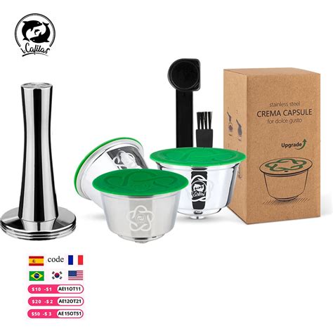 ICafilas cápsula de café Dolce Gusto reutilizable 3 ª cápsula de