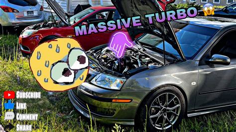 2007 Saab 9 3 Aero Fwd Big Turbo Insane Turbo Spool And Exhaust Sound Compilation Youtube