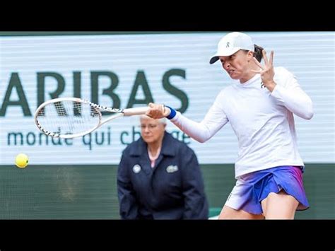 Iga Swiatek Vs Marketa Vondrousova Extended Highlights French Open