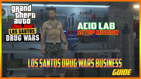 GTA Online Acid Lab Setup Mission Los Santos Drug Wars Business