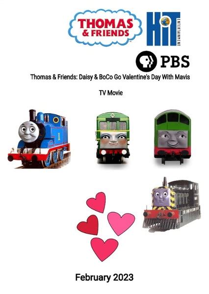 Thomas & Friends:Daisy & BoCo Go Valentine's Day Party With Mavis ...