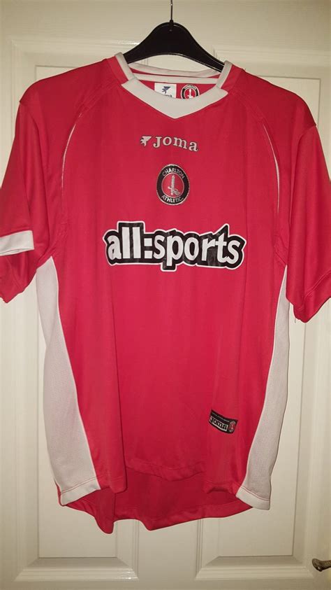 Charlton Athletic Home Football Shirt 2005 Sponsored By All Sports