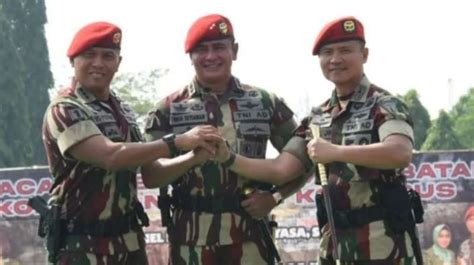 Mayjen Tni Iwan Lantik Letkol Inf Romel Jadi Komandan Grup 1 Kopassus