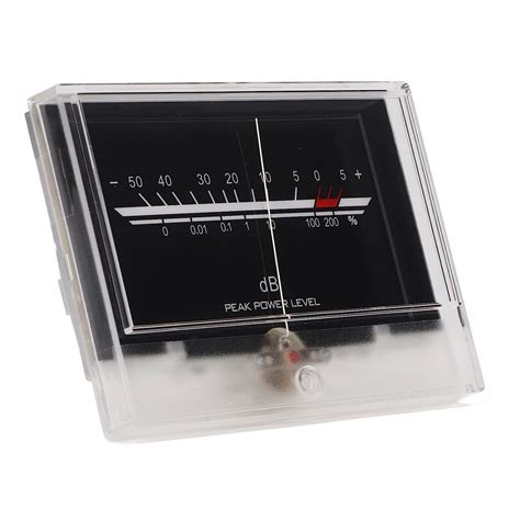 VU Meter LED White Backlight High Accuracy VU Level Meter Audio Meter