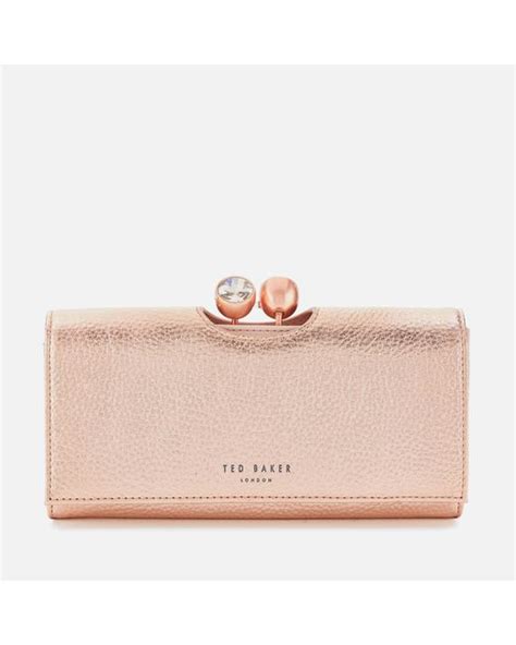 Ted Baker Solange Twisted Crystal Bobble Matinee Purse In Pink Lyst