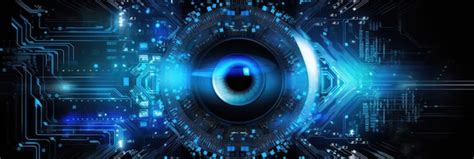 Premium Photo Iris Scanning Technology For Secure Authentication