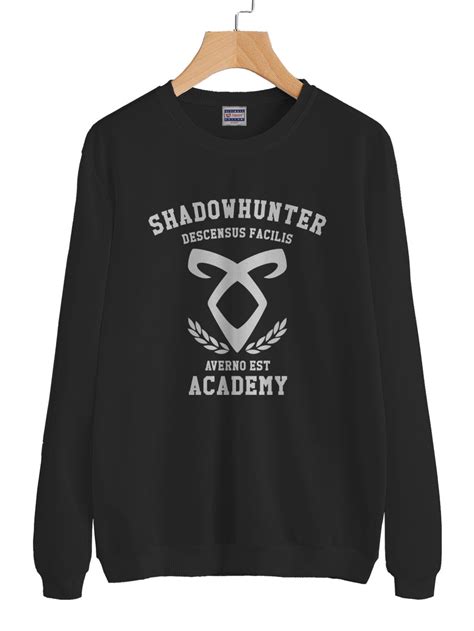 Shadowhunter Academy Unisex Crewneck Sweatshirt Adult Meh Geek