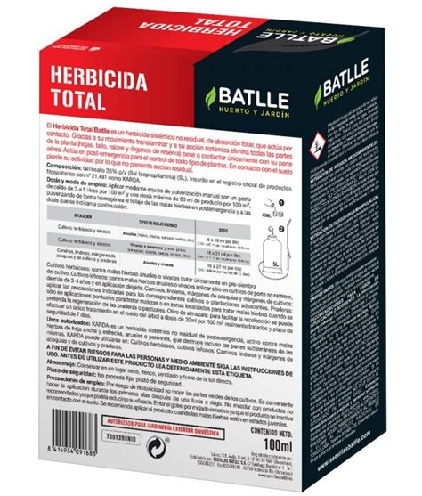 Herbicida Total 100ml Batlle