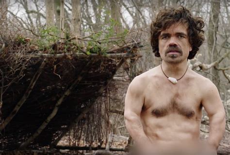 Game Of Thrones Peter Dinklage Is Naked And Afraid In SNL Sketch With