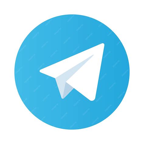 premium vector telegram logo icon set messaging app brand symbols vector