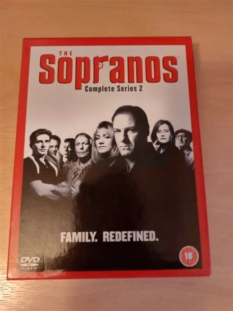 THE SOPRANOS Series 2 Complete DVD Boxset 4 Disc Collectors