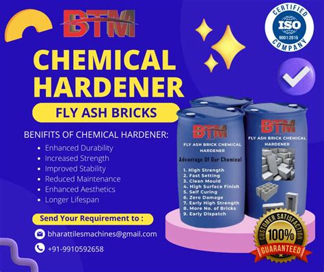 Btm Fly Ash Brick Hardener Paver Block Liquid At Rs Kg In Noida