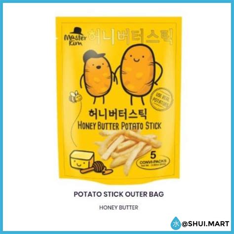 Jual Master Kim Potato Stick Stik Kentang Hot And Spicy Salted Honey