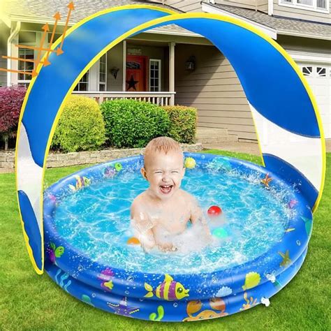 Jojoin Piscine Gonflable pour Enfants Pataugeoire pour Bébé avec