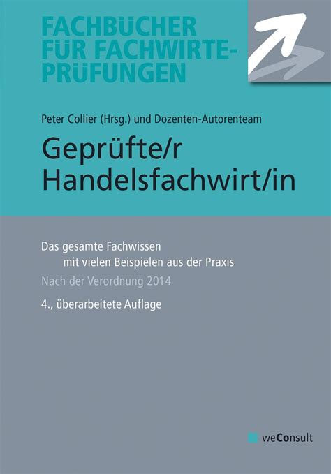 Geprufter Handelsfachwirt Werden 12 Auflage Inten 3