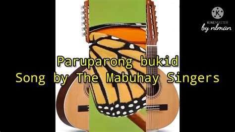 Bandurria - Paruparong Bukid ( Traditional Filipino Folk Song ) - YouTube