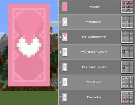 Minecraft Banner Patterns Minecraft Blocks Easy Minecraft Houses