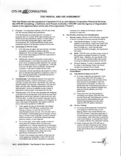 Cps Hr Consulting Practice Test