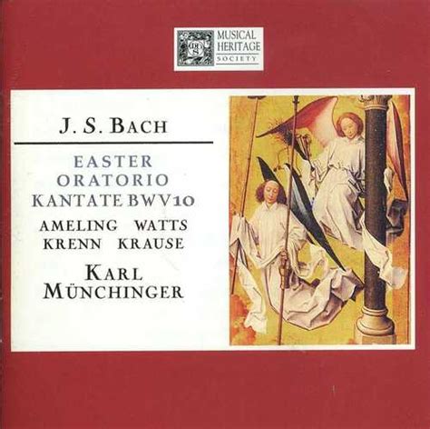 Karl Munchinger Bach Cantatas Other Vocal Works Discography