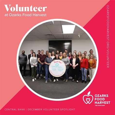 Central Bank of the Ozarks Reaches 1,000-Hour Milestone at The Food