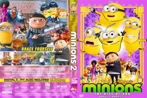 Minions Rise Of Gru Dvd Cover