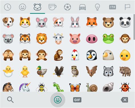 Animal Emojis On Whatsapp - 1080x870 Wallpaper - teahub.io