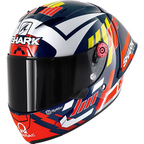 Casque Race R Pro GP Replica Johann Zarco Signature Shark Moto