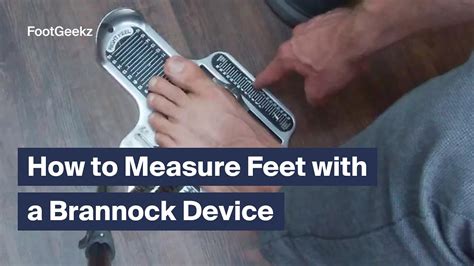 Printable Brannock Foot Measuring Device