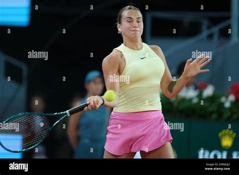 Aryna Sabalenka Against Mirra Andreeva During Her Quarter Final Match