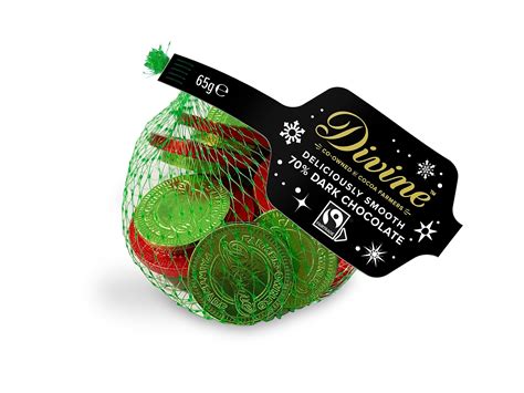 Divine 70 Percent Dark Chocolate Coins, 65g : Amazon.co.uk: Grocery