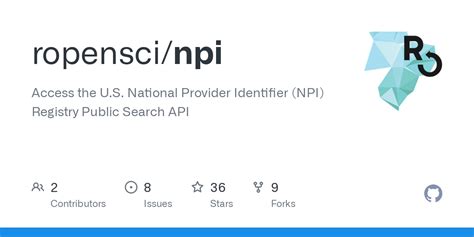 github ropenscinpi access   national provider identifier