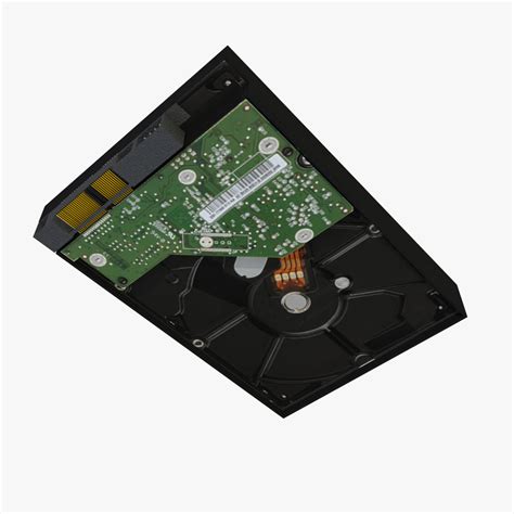 Internal Hard Disk 3d Model Max Obj 3ds Fbx C4d Lwo Lw Lws