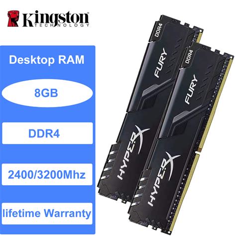 Kingston Hyperx Fury Gb Ddr Mhz Mhz Pin Dimm Memoria Ram