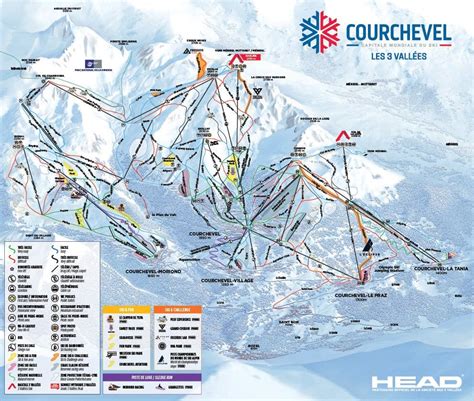 Courchevel piste map : r/pistemaps